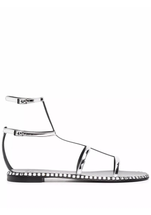 Giuseppe Zanotti Bellatriks flat thong sandals - Grey