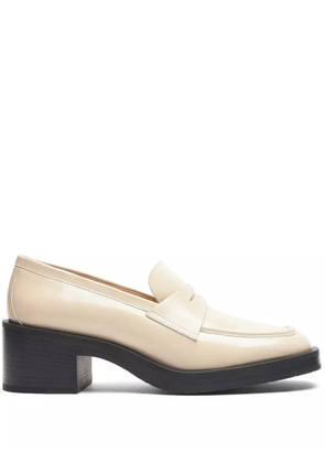 Stuart Weitzman 40mm Kaia loafers - Neutrals