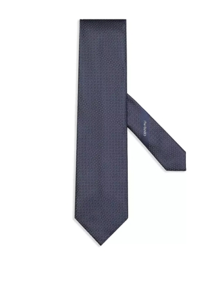 Zegna silk tie - Blue