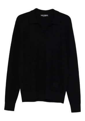 Dolce & Gabbana polo-neck sweater - Black