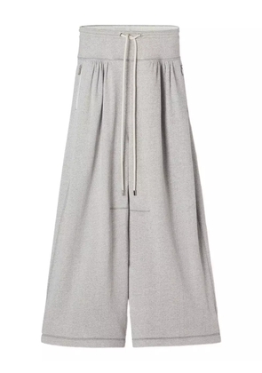 Lanvin pleated drawstring trousers - Grey