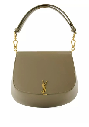 Saint Laurent mini Voltaire leather shoulder bag - Green