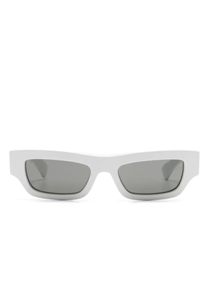 Gucci Eyewear rectangle-frame sunglasses - White