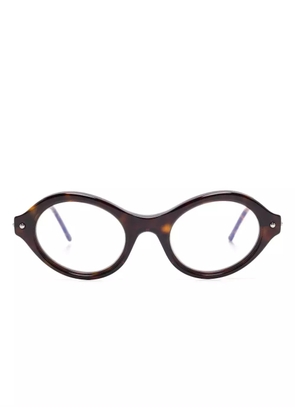 Kuboraum Mask P22 glasses - Brown