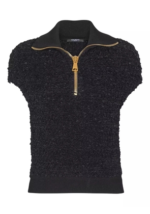 Balmain tweed top - Black