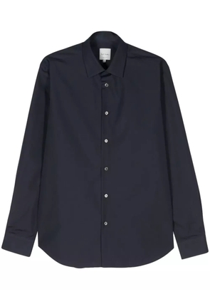 Paul Smith cotton poplin shirt - Blue