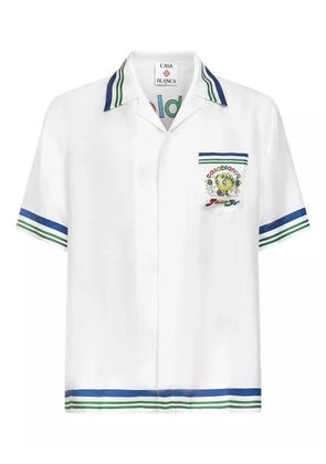 Casablanca Tennis Mascot shirt - White
