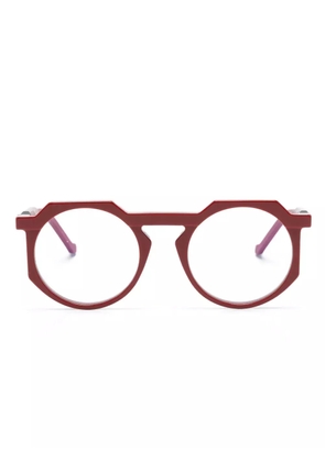 VAVA Eyewear round-frame glasses - Red