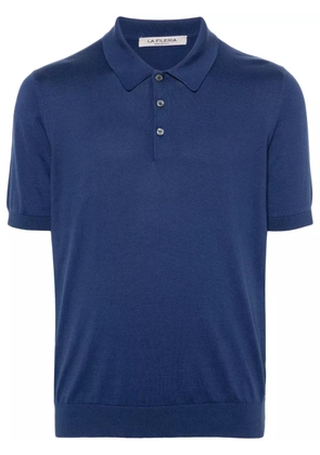 Fileria knitted polo shirt - Blue