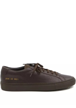 Common Projects leather lace-up sneakers - Brown