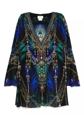 Camilla Dominican decadence mini dress - Black