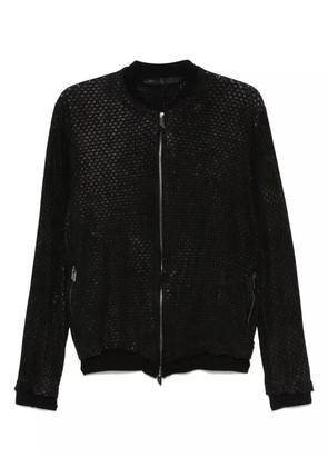 Salvatore Santoro perforated jacket - Black