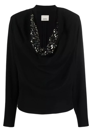 ISABEL MARANT Leary blouse - Black