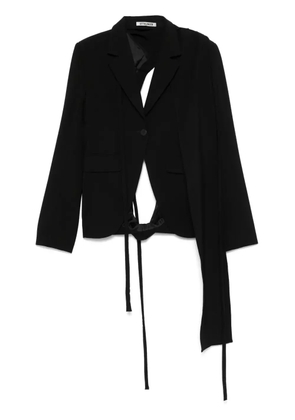 Ottolinger open-back blazer - Black
