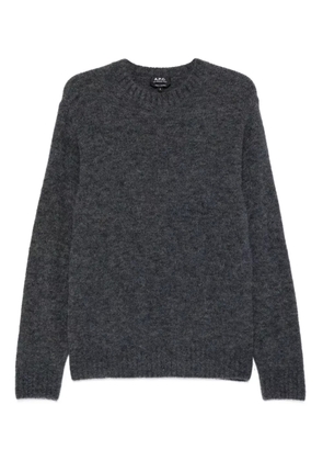 A.P.C. crew-neck sweater - Grey