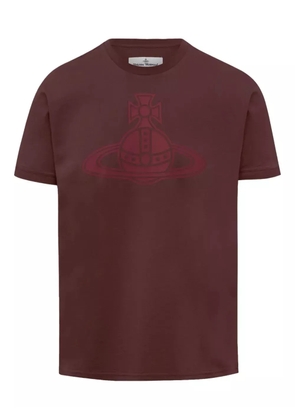 Vivienne Westwood Orb-print cotton T-shirt - Brown