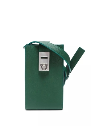 Ferragamo Pre-Owned 2010-2020 Gancini cross body bag - Green