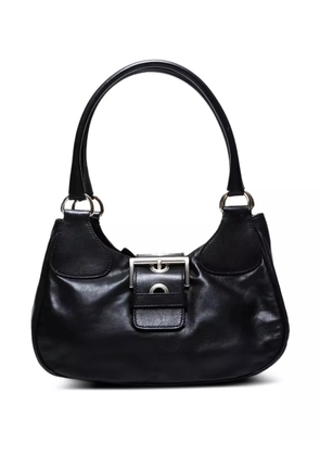 Prada Pre-Owned Moon leather shoulder bag - Black