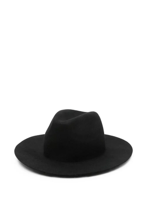 Forte Forte pearl-embellished hat - Black