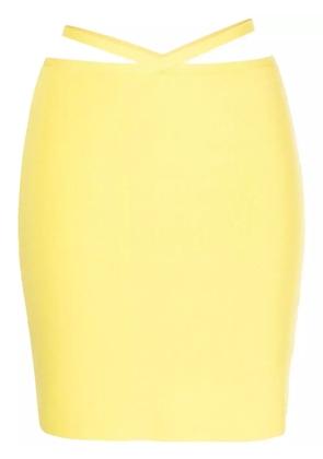 Solid & Striped The Kai fitted skirt - Yellow