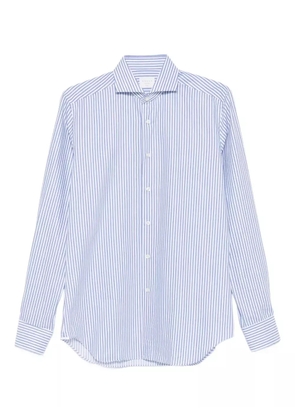 Xacus striped cotton shirt - Blue