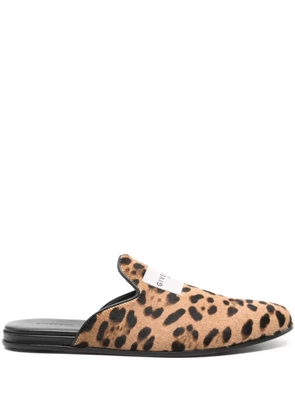 Givenchy leopard-print loafers - Neutrals