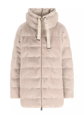 Herno high-neck puffer jacket - Neutrals