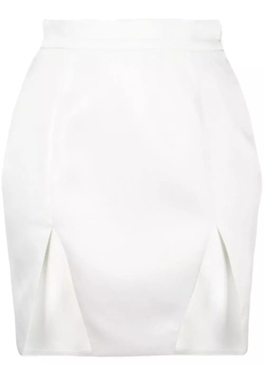 V:PM ATELIER cut-out mini-skirt - White