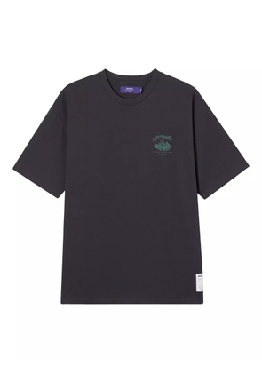 aftermaths mountain-graphic T-shirt - Grey