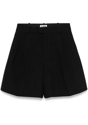 Jil Sander double cotton shorts - Black