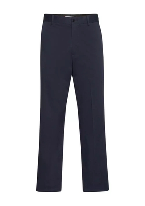 Philipp Plein logo-plaque trousers - Blue