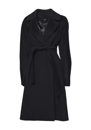 Weekend Max Mara belted wrap coat - Black