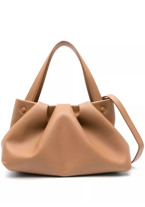 Themoirè Athena tote bag - Brown
