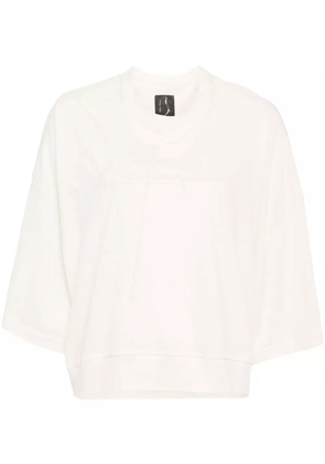 Rick Owens logo-embroidered sweater - Neutrals