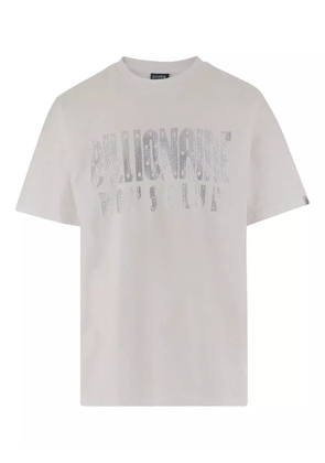 Billionaire Boys Club rhinestone-embellished logo T-shirt - White