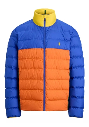 Polo Ralph Lauren colourblock quilted padded jacket - Blue