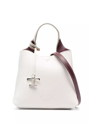 Tod's mini T Timeless tote bag - White
