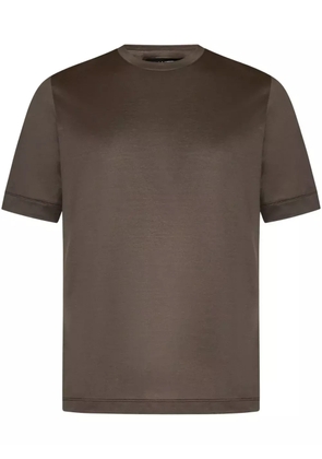 FRANZESE COLLECTION cotton t-shirt - Brown
