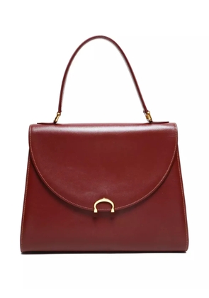 Cartier 1990s leather top-handle handbag - Red