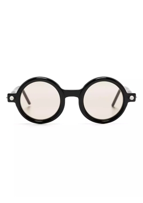 Kuboraum P1 round-frame sunglasses - Black