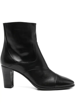 Pantanetti leather zip-fastening boots - Black