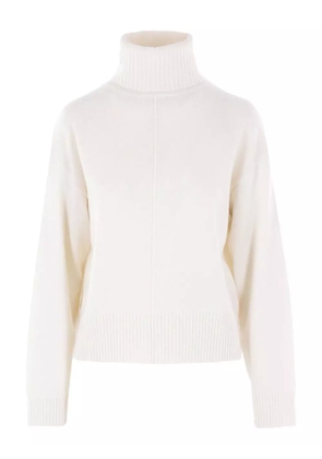 Allude ribbed turtleneck sweater - Neutrals