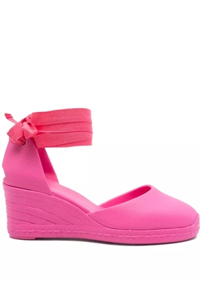 Castañer 70mm Careen wedge espadrilles - Pink