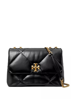 Tory Burch Kira diamond-quilted convertible shoulder bag - Black
