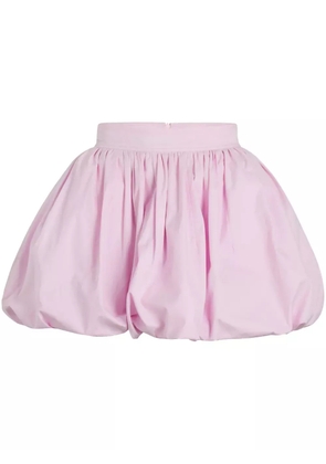 Patou Bubble poplin mini skirt - Pink