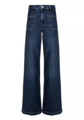 FRAME mid-rise bootcut jeans - Blue