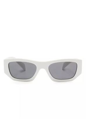 Prada Pre-Owned rectangle-frame sunglasses - White