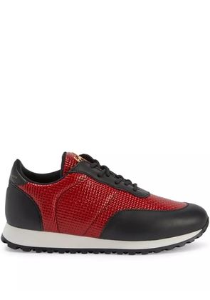 Giuseppe Zanotti Jimi Running lace-up low-top sneakers - Red