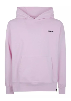 BARROW pocket-detail hoodie - Pink