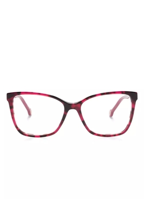 Carolina Herrera square-frame glasses - Pink